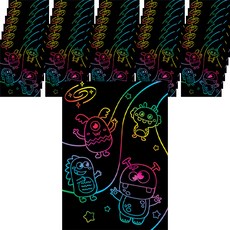 minhwashop 刮畫紙 UDPPP0212, 50個, 外星人B