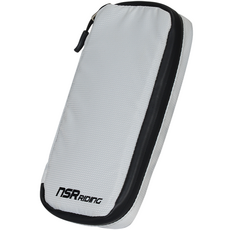 NSR 防水輕騎錢包, 淺灰, 1個