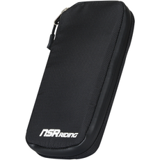 NSR 防水輕騎錢包, 黑色的, 1個