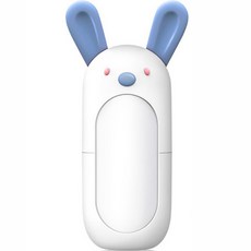 블루마켓 귀여운 캐릭터 케이스 베이비 손톱깍이 세트, 토끼, 1세트