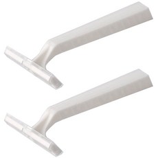 블루마켓 일회용 수동 이중 면도기 화이트, 1개입, 5개