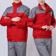 Unheb修理工勞動工作場所工作服上下套裝