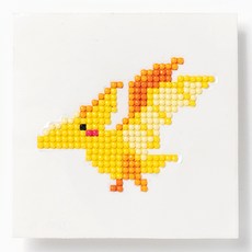 minhwashop 恐龍飾品十字繡 20p UDPPP0334, 無齒翼龍