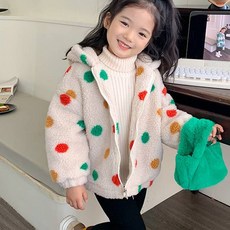 女童圓點圓點毛衣 CCV73GJP172