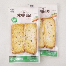 삼진어묵 야채네모, 2개, 240g