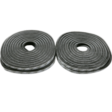 yoromkorom 窗框毛海門窗密封條 長度5公尺 JW03 9X5, 2個