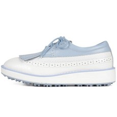 女士防水無釘皮革手工斯科爾高爾夫球鞋 NQ150