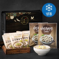 신선설농탕 만두국 세트 3730g (냉동), 1세트