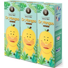 ZENITON Dr. Manggu 國小生專用兒童牙膏, 60g, 3個