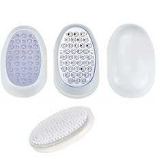 페이스바디 나노 3 in 1 발바닥 각질 제거기 화이트 118g, 1개입, 1개