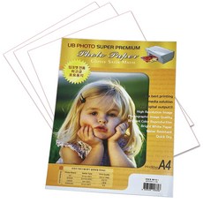 UB Photo墨水噴墨用光澤照片紙組 1 4種 50張, 1套