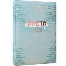 4x6尺寸 300張收納 復古口袋相簿, 薄荷綠, 50張