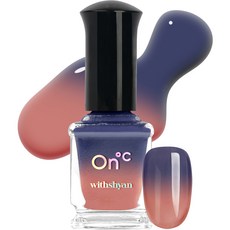 위드샨 온도 변화 매니큐어 네일, 13도우아한온도, 9ml, 1개