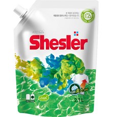 Shesler 尤加利葉液體洗衣精補充包, 2.1L, 1包
