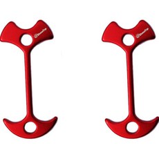 루비엔 고정 앵커팩 타프 고정 데크팩 2p, 레드