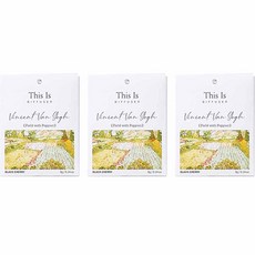 This Is Diffuser 掛式紙質香氛袋 黑櫻桃, 4g, 3個, 水果/熱帶香