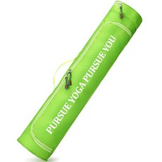 블루얼스 홈트 요가운동 매트 가방, 그린