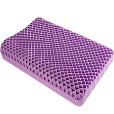 Yangpumso TPE好夢方形枕頭, 淺紫色, 1個