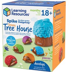 Learning Resources 刺蝟樹屋玩具組 LER9104, 混色