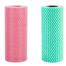 롤타입 간편 수세미 2종 세트, 1세트, 레드, 그린