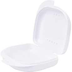 City Company 假牙收納盒, 1個, 白色