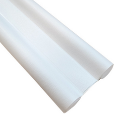 yoromkorom 皮革房門縫隙擋條 JW02 白色, 2個