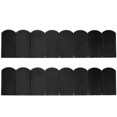 슈와츠코리아 캠핑 버너 바람막이 30 x 120 cm, 블랙, 2개