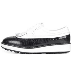 NEXT Q 男士無釘真皮手工高爾夫球鞋 NQ163