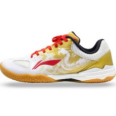 LI-NING 馬龍紅乒乓球鞋
