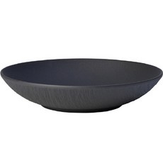 Villeroy&Boch Manufacture Rock 平底碗 1.10L, 黑色, 1個