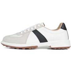 男士無釘皮革手工高爾夫球鞋 NQ145