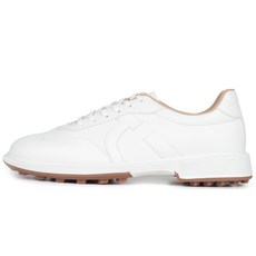 男士無釘人造皮革手工高爾夫球鞋 NQ153