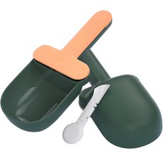 PASTEL PET 寵物多功能飼料勺, 2個, 橙色