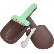 PASTEL PET 寵物多功能飼料勺, 2個, 綠色