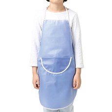 WELLPRON 兒童用天空藍頸掛式圍裙 2件組, 天空藍