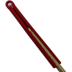 撞球桿盒桿套 19cm, 紅色的