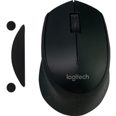 로지텍 무선 마우스 M280, M-R0051, 블랙