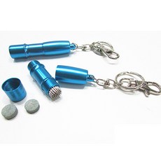 撞球桿頭修整保養工具, 藍色