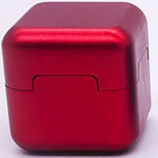 撞球鋁合金彩色巧克盒, 紅色, 1個