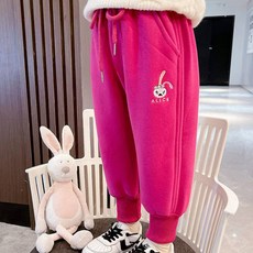 女童愛麗絲毛圈布運動褲 CCV74GPT295