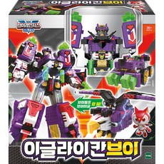 TOY TRON Mini Commando V Rangers 組合機器人 Eagle Lycan V 玩具, 1個