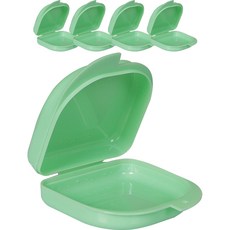 Jeongwol Nana 假牙存儲小盒綠色 5 件裝, 單一商品