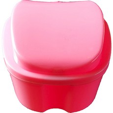 full of fun 假牙收納盒 粉紅色, 單一商品