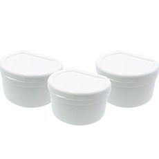 full of fun 假牙牙齒收納保管盒 白色 3入, 單一商品