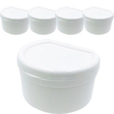 full of fun 假牙收納保管盒 白色 5入, 單一商品