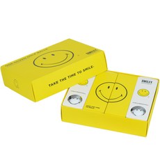 TRGT 笑臉高爾夫球基本款 3 件裝 12 顆裝, 黃色,白色, 1組