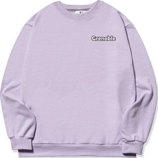 디엘크리 남성용 빅사이즈 그르노블 맨투맨 티셔츠