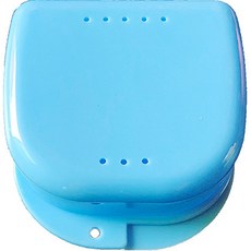 Jeongwol Nana 高級假牙收納盒 藍色, 單一商品