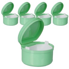 Jeongwol Nana 假牙存儲盒 5p, 綠色