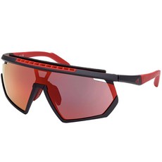 adidas 愛迪達 運動太陽眼鏡 SP0029-H 02L, 霧面黑, 1個